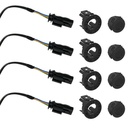 Opstaptrede zwart aan trekhaak met sensor Maxus Deliver 9 2019+