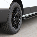 Velgenset RUUUD Ghent 17 inch gloss black Renault Trafic 2022+