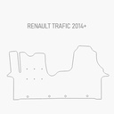 Automat Renault Trafic 2014 - 2022 Heavy duty voormat