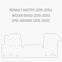 Automat Nissan NV400 2010 - 2022 Heavy duty voormat