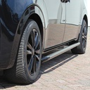 Sidebars Zwart RVS Hyundai Staria 2022+