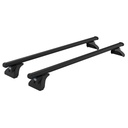 Barres de toit utilitaire Aluminium noir Renault Kangoo 2007 - 2021