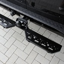 Marchepied utilitaire noir sur attelage avec capteur Mercedes Sprinter 2018+