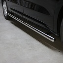 Barres latérales de protection Inox argent Mercedes V-Klasse 2024+