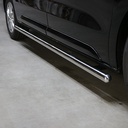 Barres latérales de protection Inox argent Opel Combo 2024+