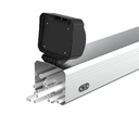 Porte-tube aluminium universel
