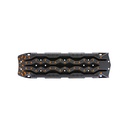 Plaque de désensablage TRED pro, Noir avec boutons orange