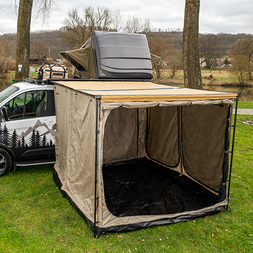 [813208] Tente d'auvent Deluxe avec sol, 2mx2,5m