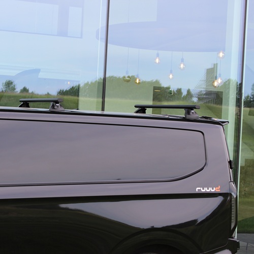 Barres de toit utilitaire Aluminium noir Volkswagen T7 Transporter 2024+