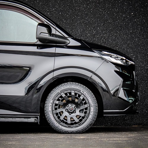 [196WS15] Jeu de jantes RUUUD Waterloo 18 pouces Ford E-Transit Custom 2024+