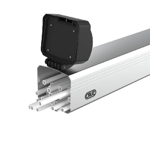 Porte-tube aluminium universel